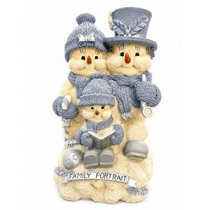 Snow Buddies Family Portrait Figurine Limited Release 2000 Encore Group‎ 8.5"